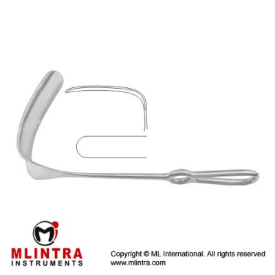 Doyen-Stille Retractor Stainless Steel, 26 cm - 10 1/4" Blade Size 117 x 52 mm Doyen-Stille Retractor Stainless Steel, 26 cm - 10 1/4" Blade Size 117 x 52 mm